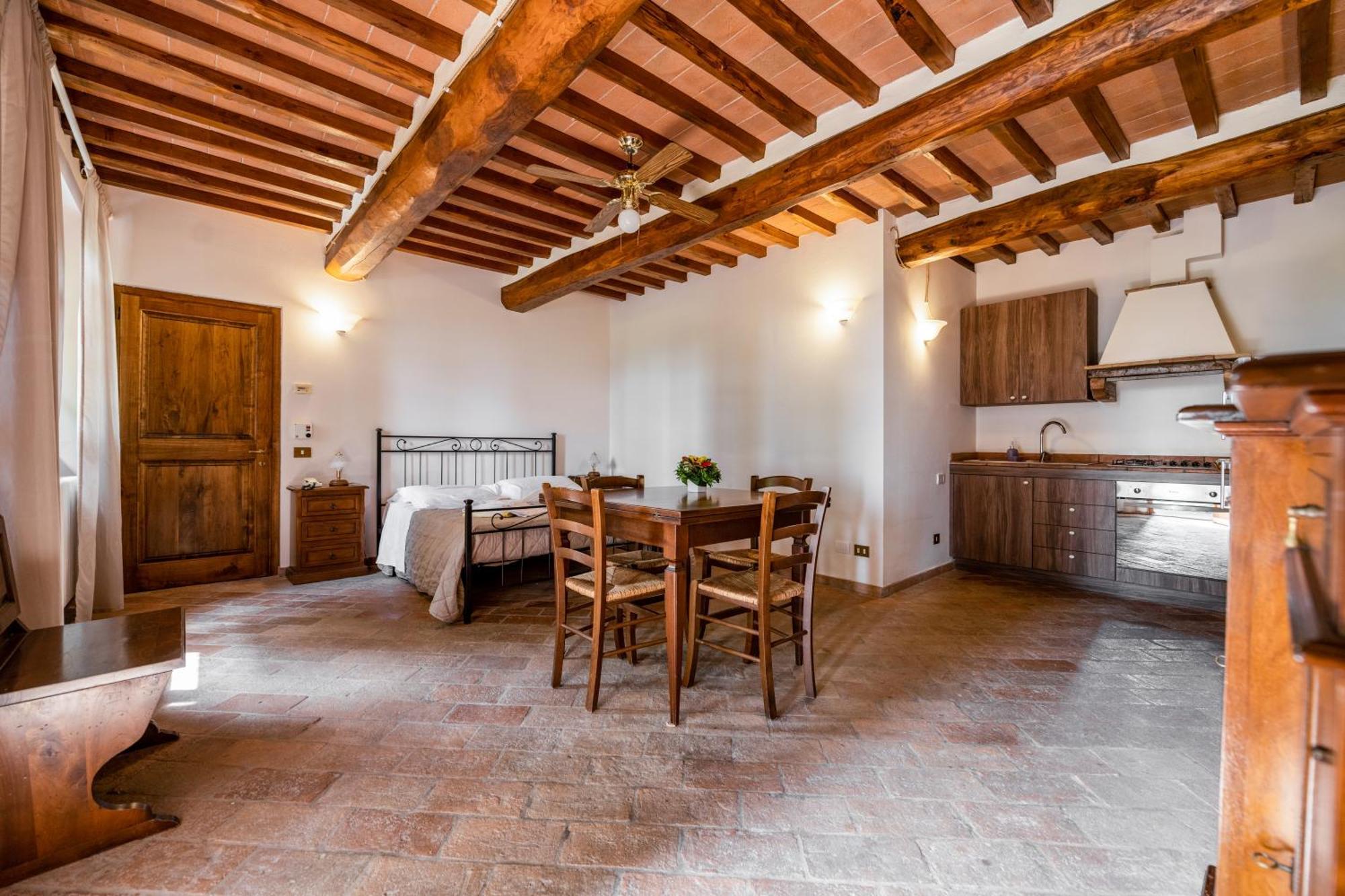 Podere Mezzastrada Appartement Fiano  Kamer foto