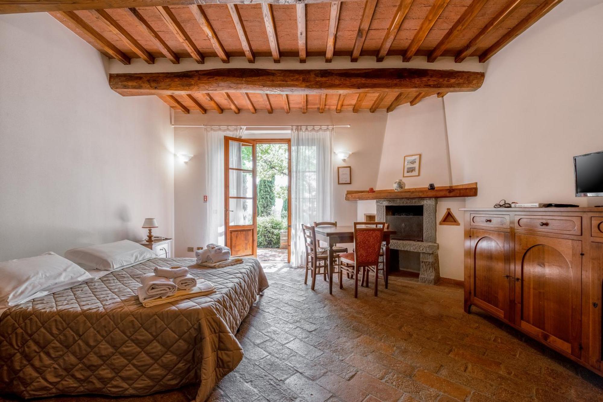 Podere Mezzastrada Appartement Fiano  Kamer foto