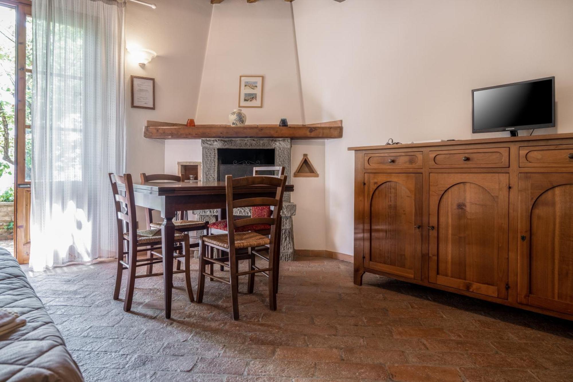 Podere Mezzastrada Appartement Fiano  Kamer foto